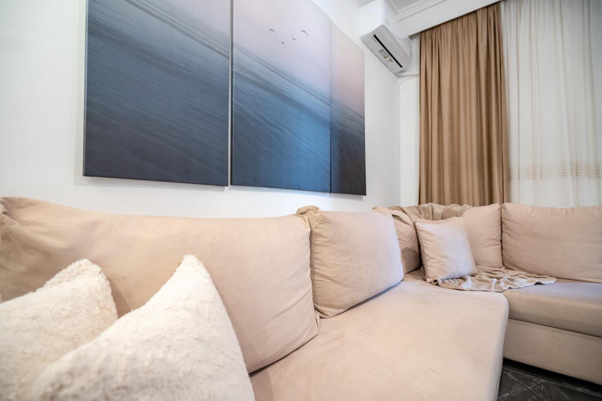 Neo Irakleio Train St. 1 Bedrm 4 Pers. Apartment 아테네 외부 사진
