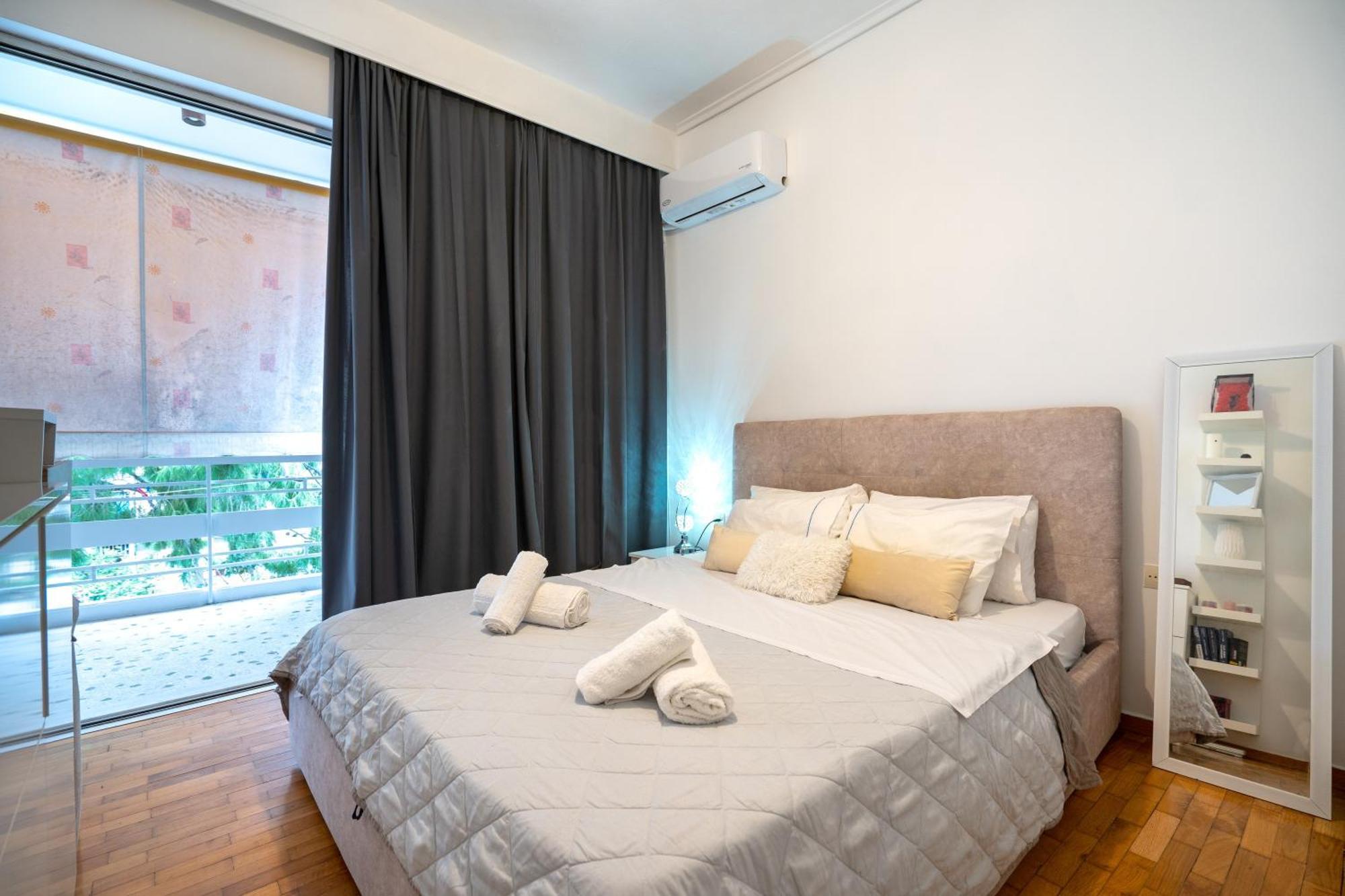 Neo Irakleio Train St. 1 Bedrm 4 Pers. Apartment 아테네 외부 사진