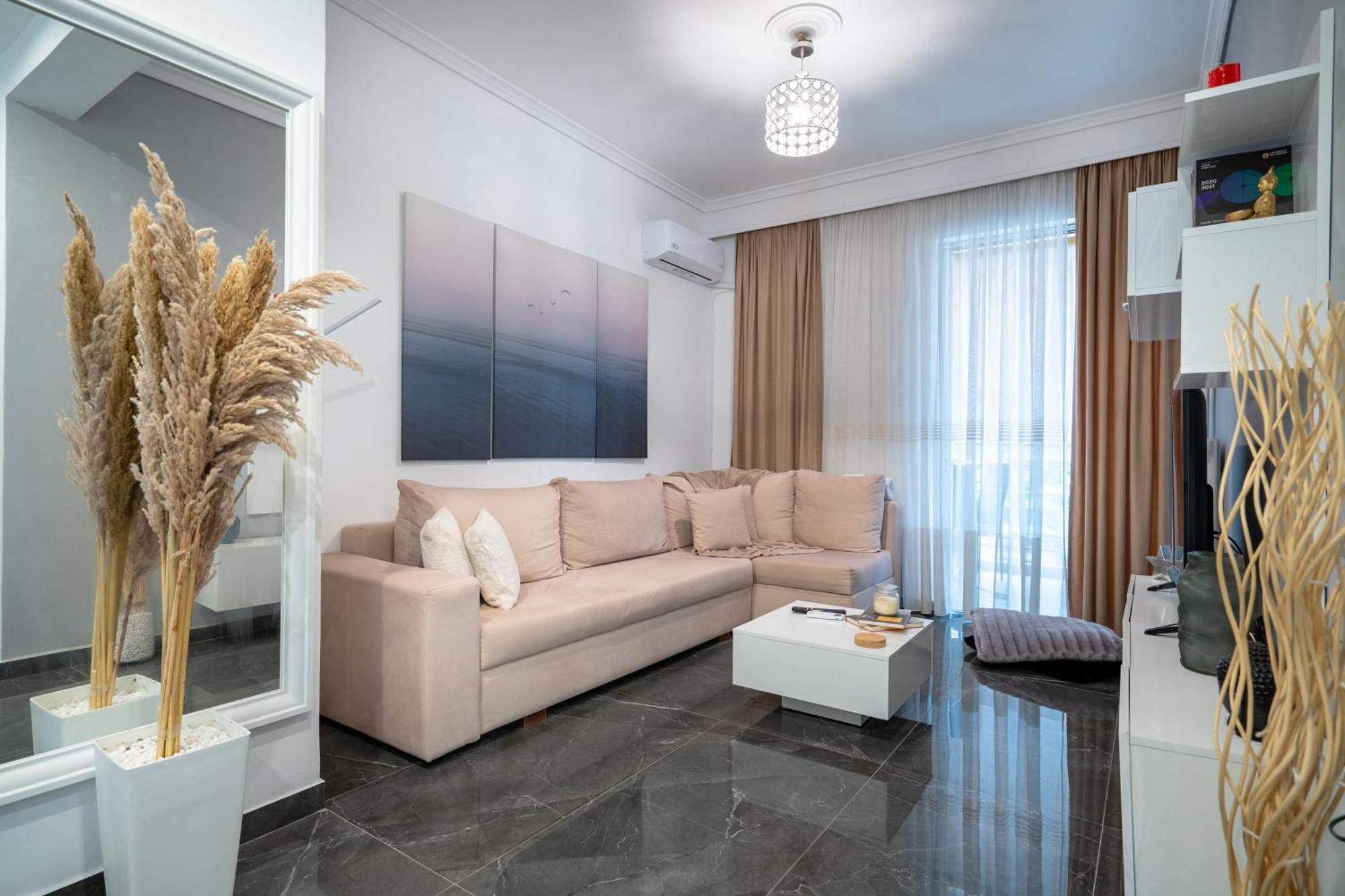 Neo Irakleio Train St. 1 Bedrm 4 Pers. Apartment 아테네 외부 사진